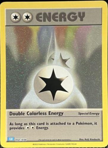 Double Colorless Energy